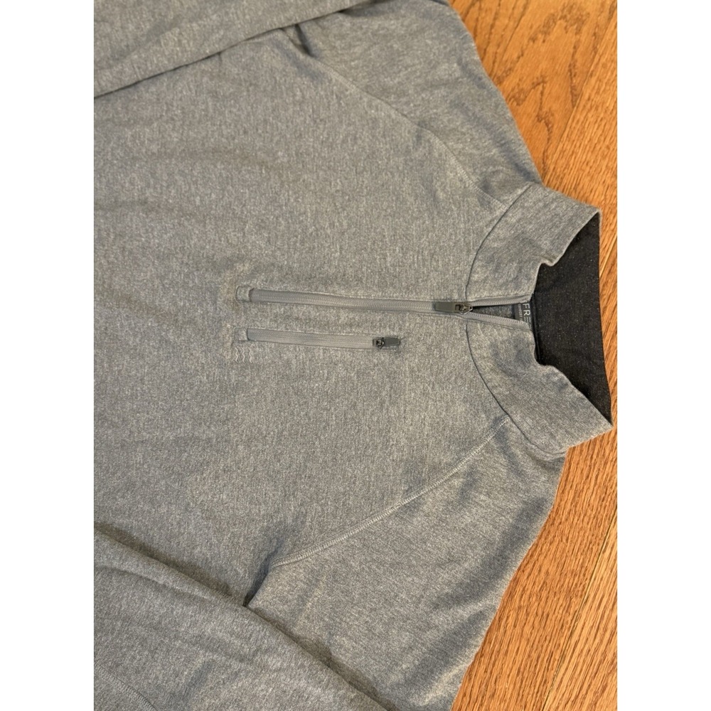 Free Fly 1/4 Zip Pullover Mens XL Performance Bamboo Fleece Sweatshirt Athletic